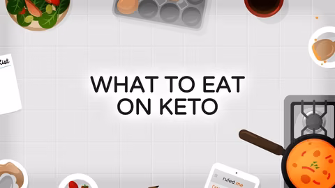 Ruled.me video guide: Keto Cooking: Keto Food List