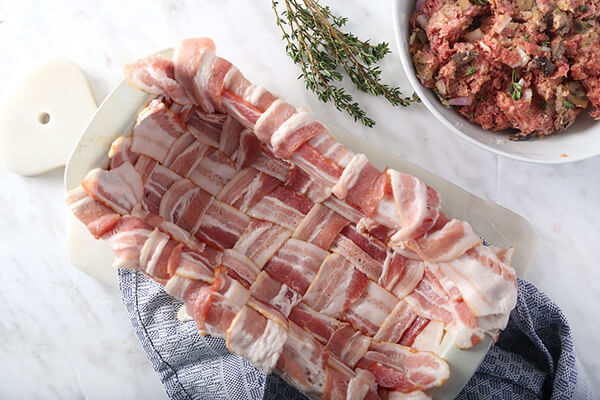 Low Carb Bacon Meatloaf