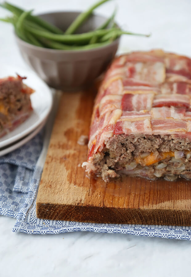 Low Carb Bacon Meatloaf