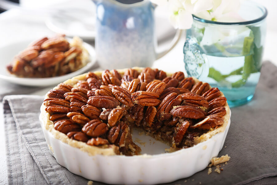 Luscious Caramel Pecan Pie