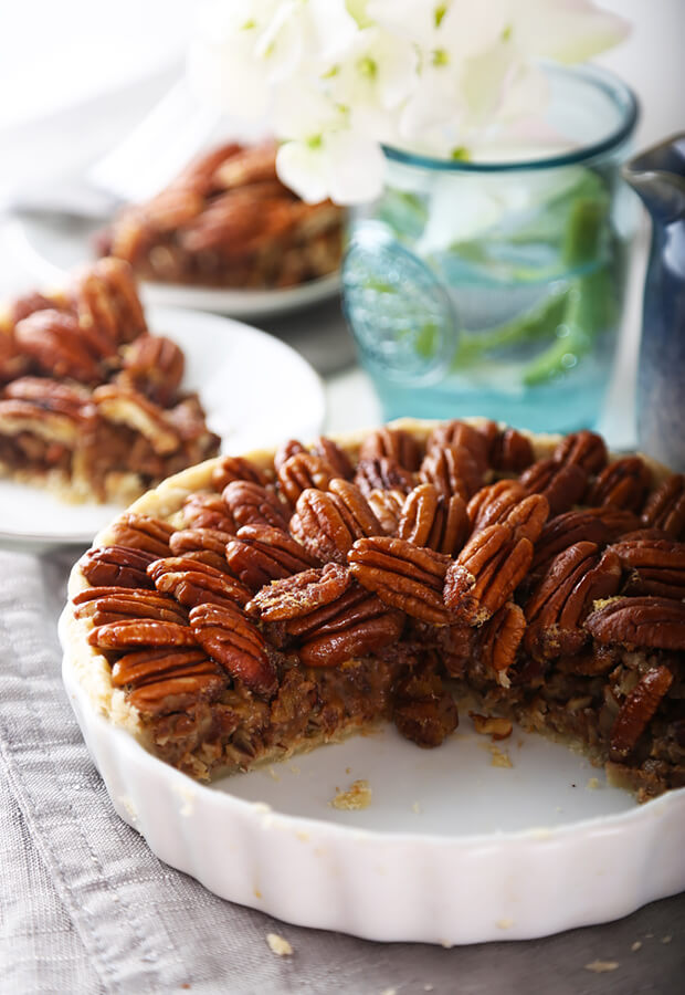 Luscious Caramel Pecan Pie