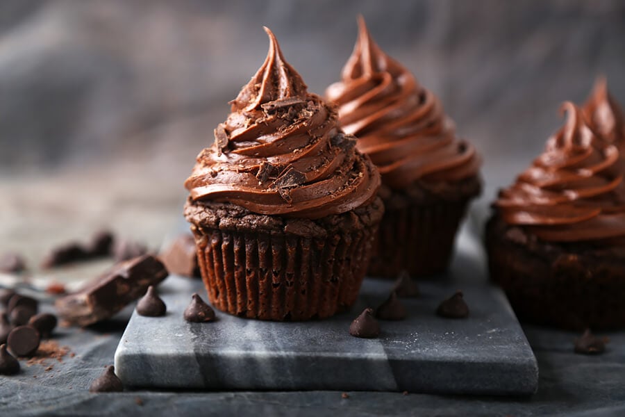 Low Carb Chocolate Brownie Cupcakes, ‘Nuff Said