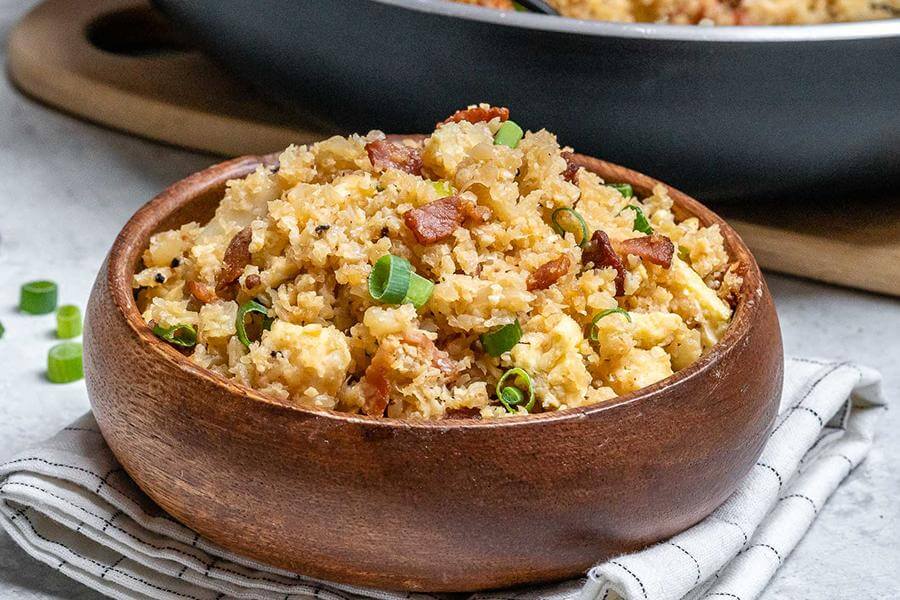 Low Carb Cauliflower Fried Rice