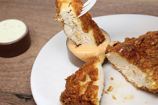 Low Carb Crispy Fried Chicken