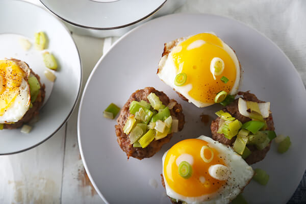 Sausage, Bacon & Egg Baskets