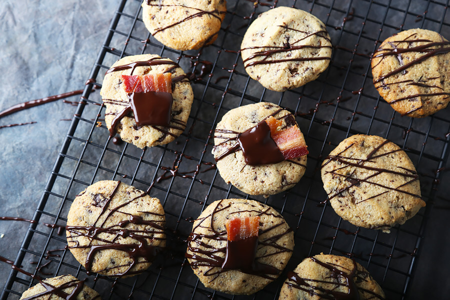 Baconscotch Chocolate Chunk Cookies