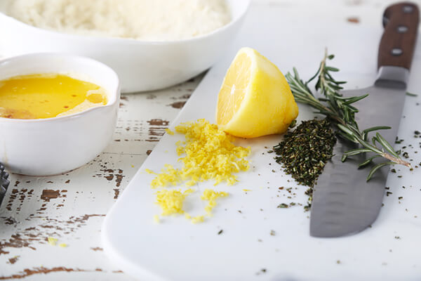 Lemon & Rosemary Low Carb Shortbread