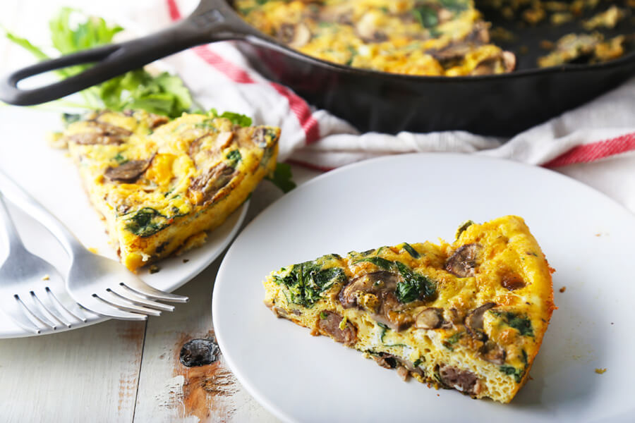 Cast Iron Kitchen Sink Frittata