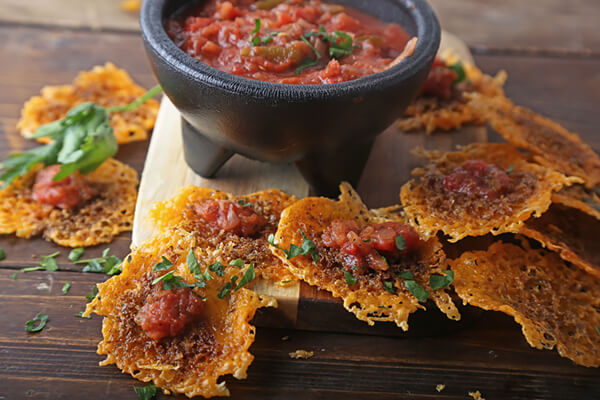 Flavored Keto Cheese Chips