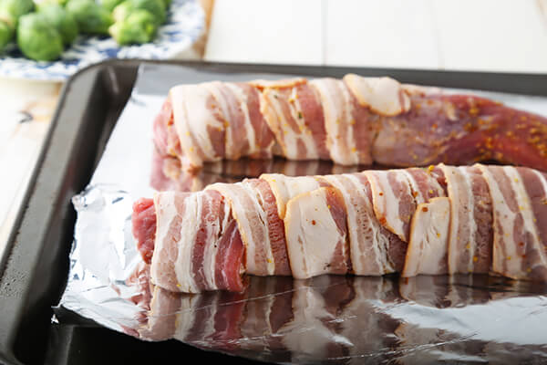 Bacon Wrapped Pork Tenderloin