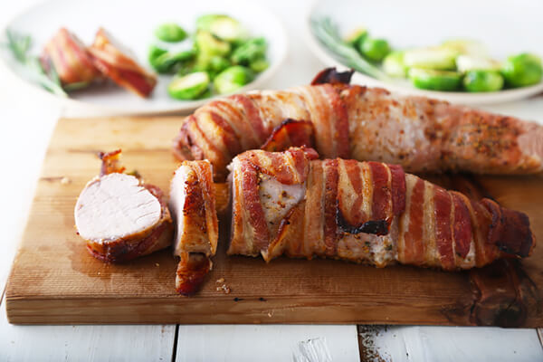 Bacon Wrapped Pork Tenderloin