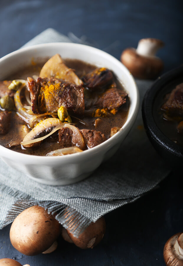 Coffee and Wine Beef Stew