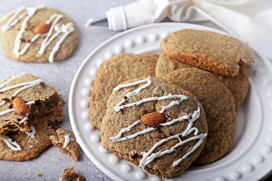 Low Carb Vanilla Latte Cookies