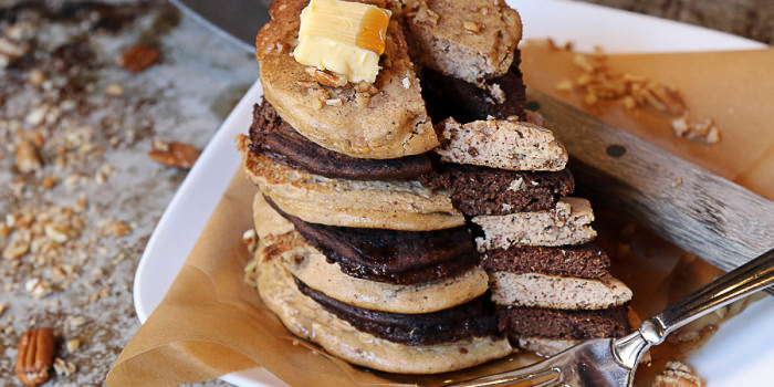 Dirty Blondie Pancake Stack