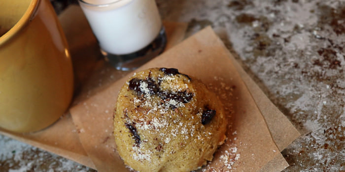 Peanut Butter and Chocolate Chunk Mug Cake