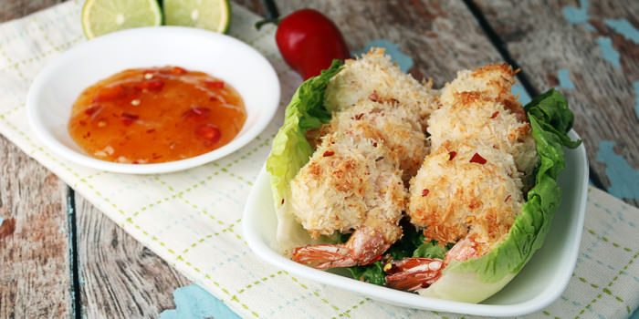 Low Carb Coconut Shrimp