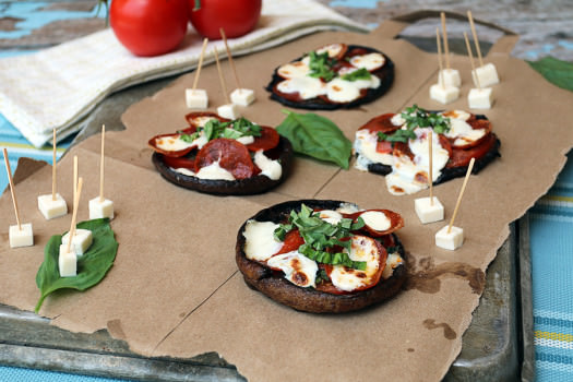 Click to see how to make the Portobello Personal Pizza