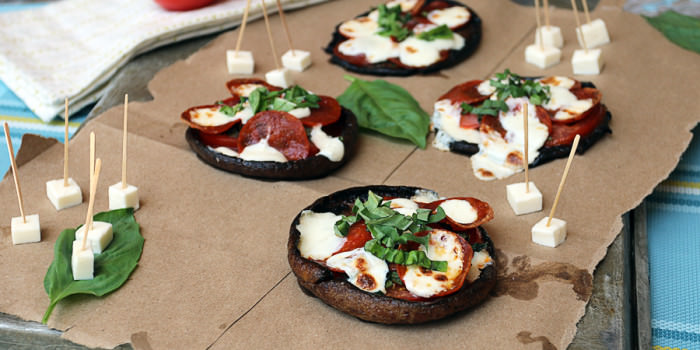 Portobello Personal Pizzas