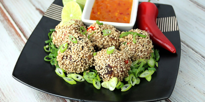 Thai Chili Lime Meatballs