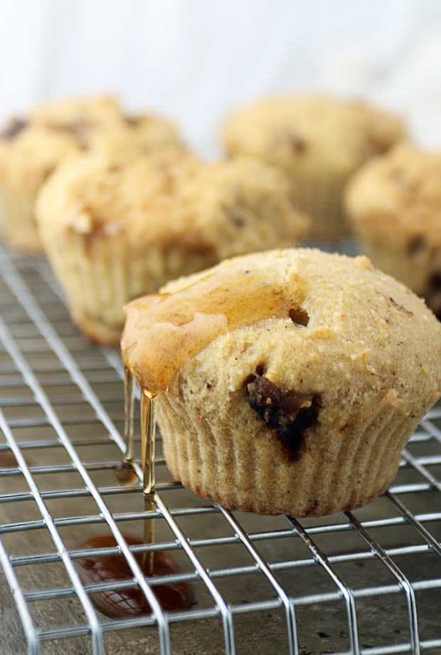 Maple Sausage Pancake Muffins | Shared via www.ruled.me