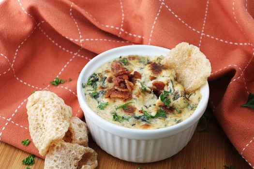 BaconRoastedGarlicSpinachDip1