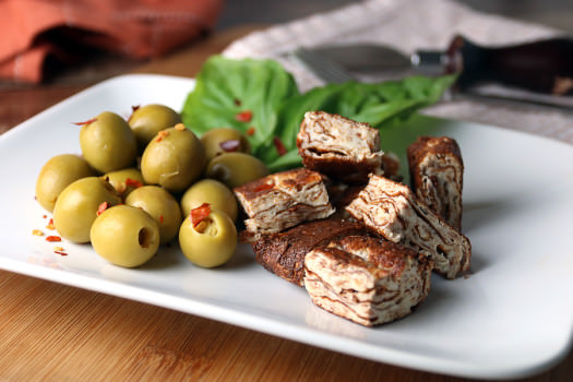 Delicious Fried and Layered Queso Fresco