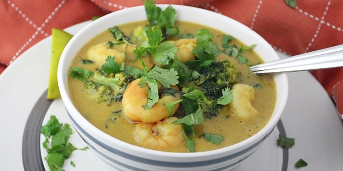 Thai Peanut Shrimp Curry