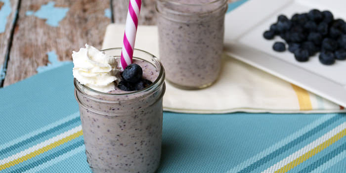 Blueberry Banana Bread Smoothie