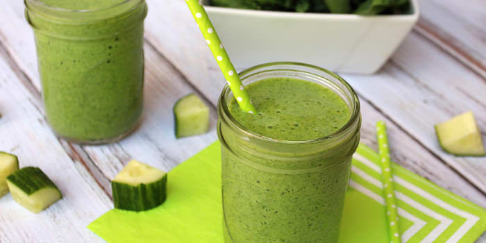 Cucumber Spinach Smoothie