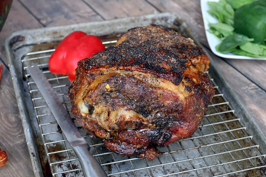 Harter House World Flavors: Crispy Skin Slow Roasted Pork ...