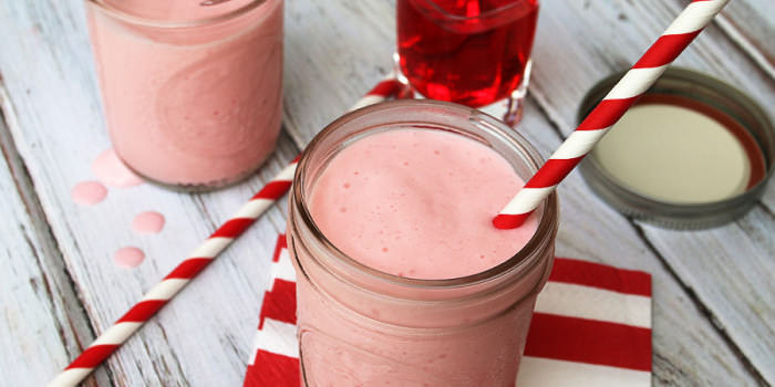 McKeto Strawberry Milkshake