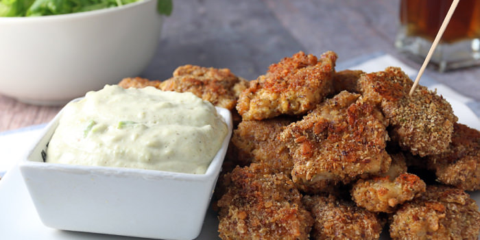 Low Carb Zesty Chicken Nuggets