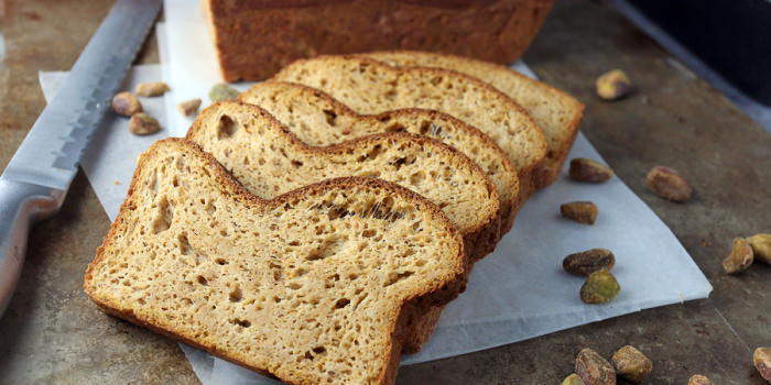 Keto Pumpkin Bread Loaf