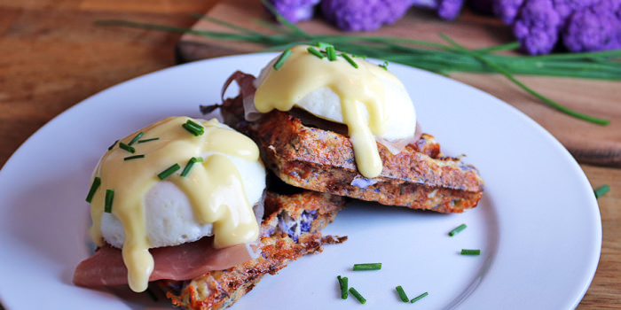 Breakfast Cauliflower Waffles