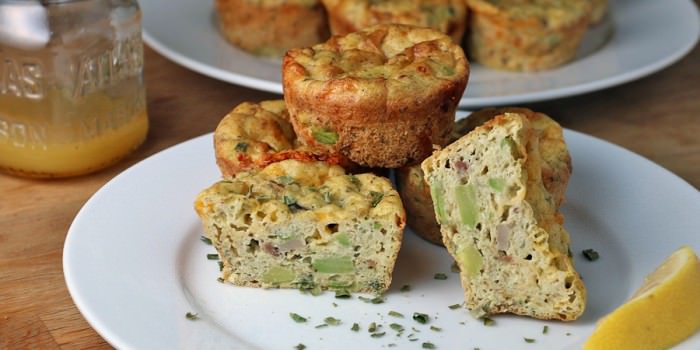 Bacon Avocado Muffins