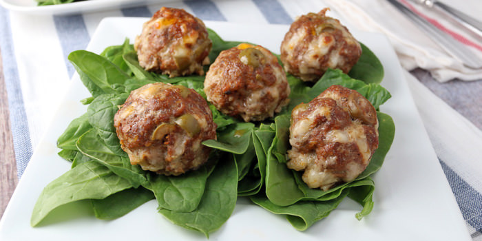 Italian Stuffed Meatballs