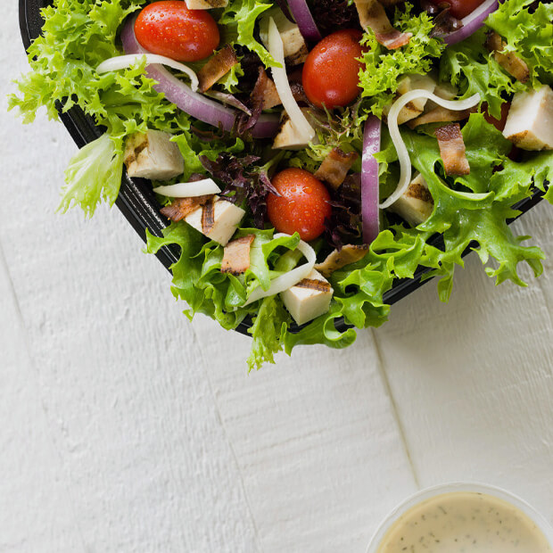 burgerville has great salad options as well