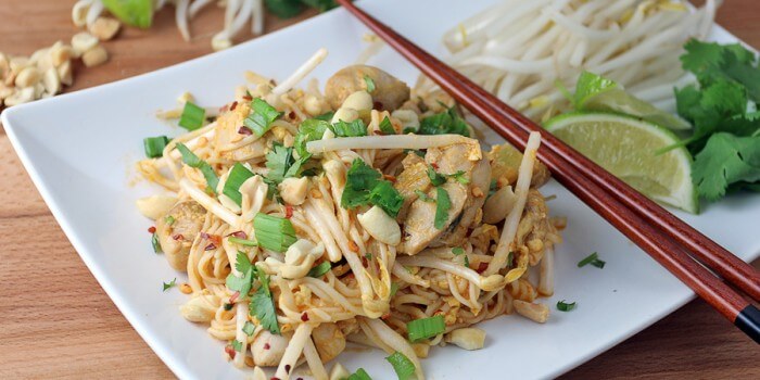 Keto Chicken Pad Thai