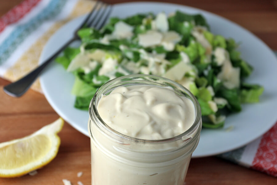 Keto Friendly Caesar Dressing