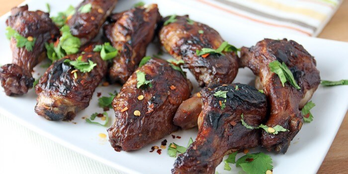 Blackberry Chipotle Chicken Wings