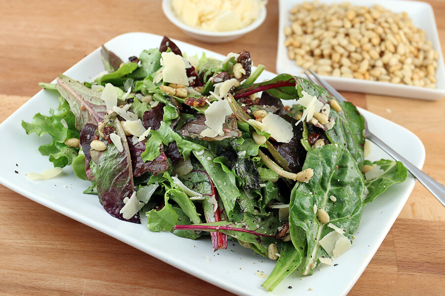 Mixed Green Spring Salad