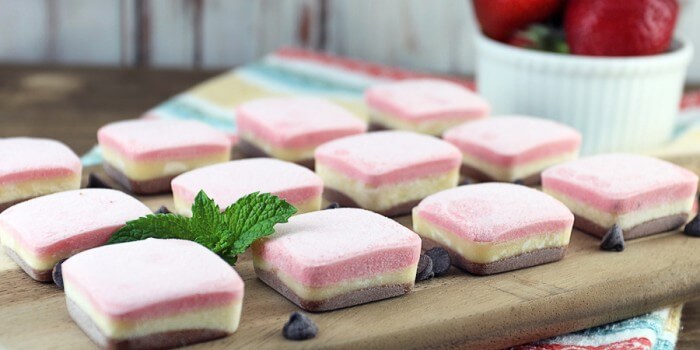 Neapolitan Fat Bombs