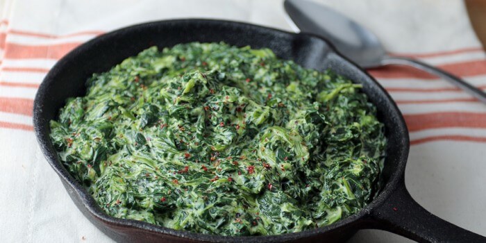 Easy Keto Creamed Spinach