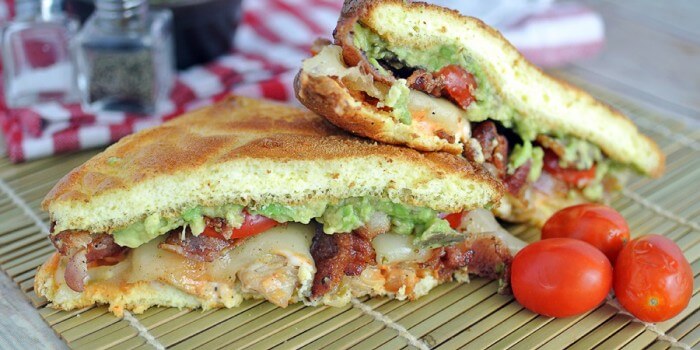 Bacon, Avocado, and Chicken Sandwich