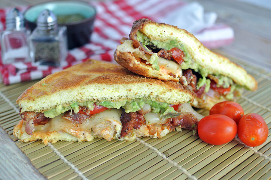 Bacon, Avocado, and Chicken Sandwich