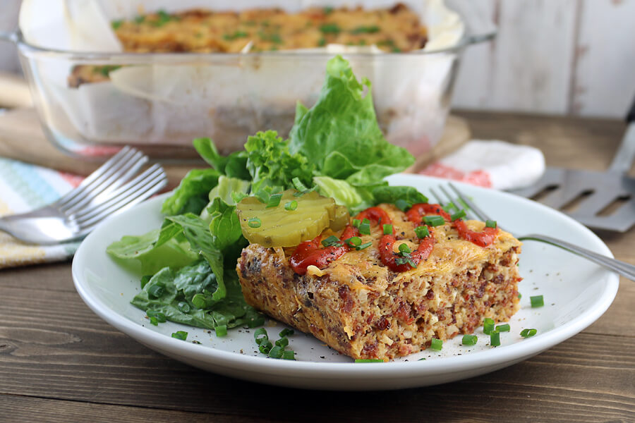 Bacon Cheeseburger Casserole