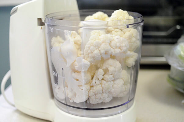 1Process cauliflower