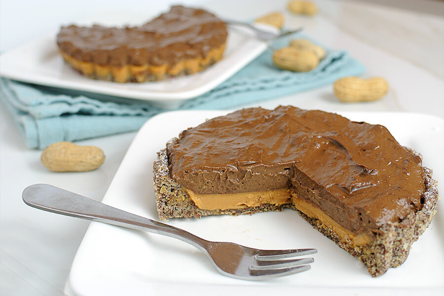 Keto Chocolate Peanut Butter Tarts