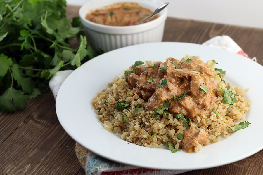 Slow Cooker Keto Chicken Tikka Masala