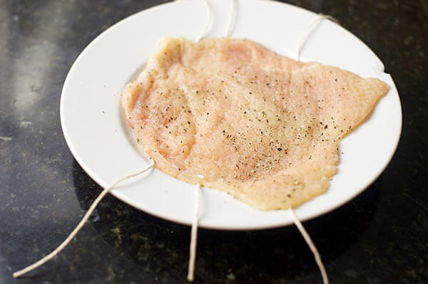 Chicken Roulades with Sage and Gruyere